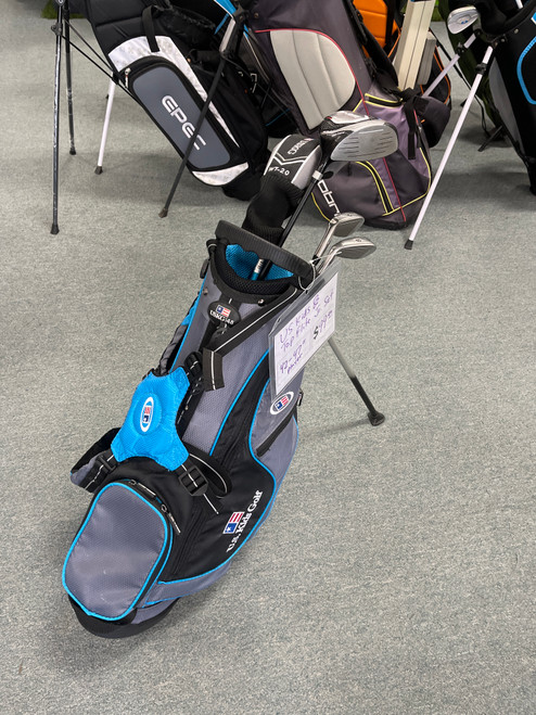 Vist Large View of Product Image Which is Used US Kids 42-47 INCH PLAYER Jr Package Set RH Black 5 Piece