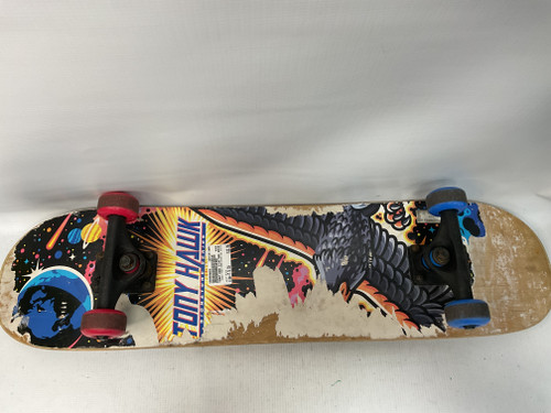Vist Large View of Product Image Which is Used TONEY HAWK SIGNITURE SERIES Complete Skateboard Black 7 1/2"