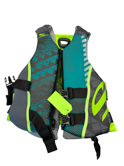 Vist Large View of Product Image Which is Used Stearns Youth PFD Green LG