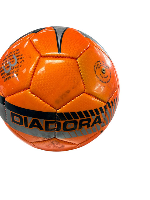 Vist Large View of Product Image Which is Used Diadora FULMINE All Size Soccer Ball Orange 3