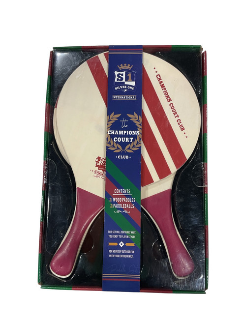 Vist Large View of Product Image Which is Used THE CHAMPIONS COURT Pickleball Racquet Red