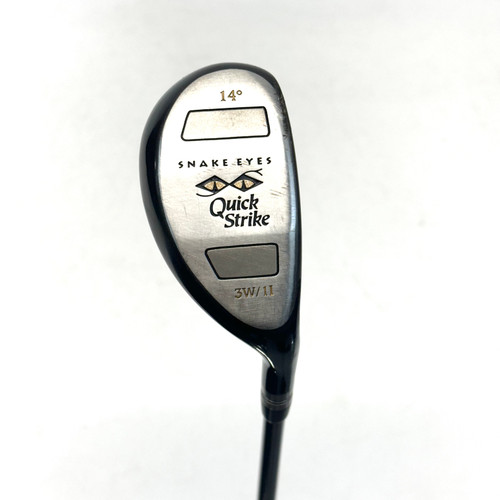 Vist Large View of Product Image Which is Used Snake Eyes QUICK STRIKE Mens Hybrid Club RH 3 Hybrid