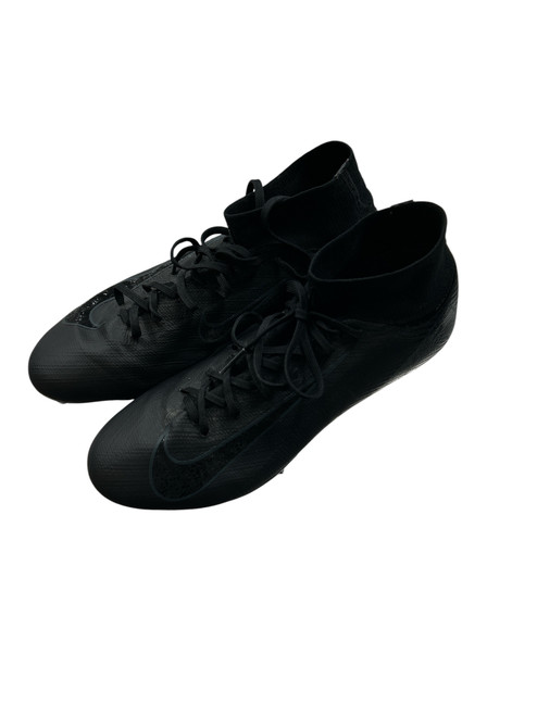 Vist Large View of Product Image Which is Used Nike Mercurial Soccer Cleats Black Senior 8