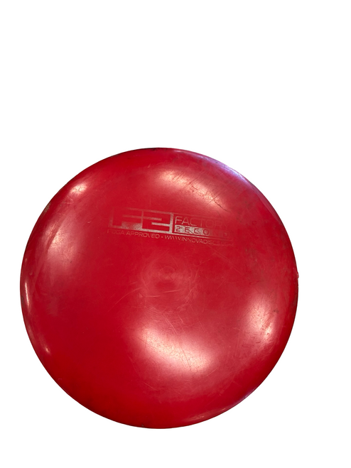 Vist Large View of Product Image Which is Used Innova BEAST Disc Golf Driver Red