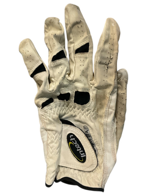 Vist Large View of Product Image Which is Used Intech Mens Golf Glove White XL