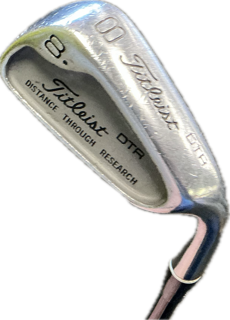 Vist Large View of Product Image Which is Used Titleist DTR Mens Individual Iron RH 9 Iron