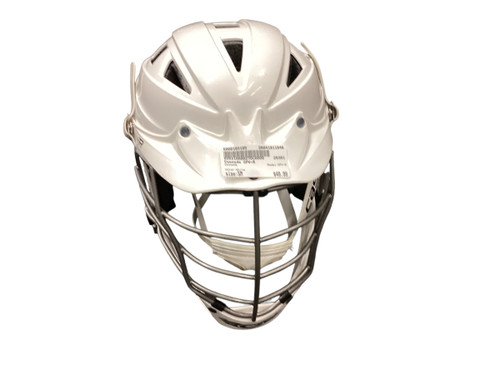 Vist Large View of Product Image Which is Used Cascade CPV-R Lacrosse Helmet White SM
