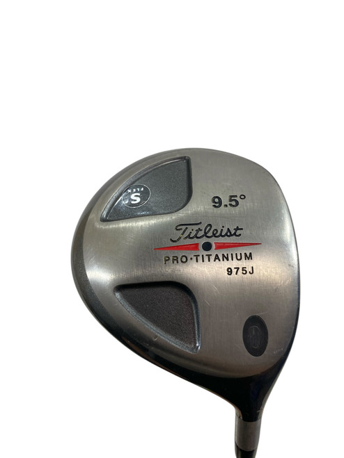 Vist Large View of Product Image Which is Used Titleist PRO TITANIUM 975J Mens Driver RH 9.5 Degree