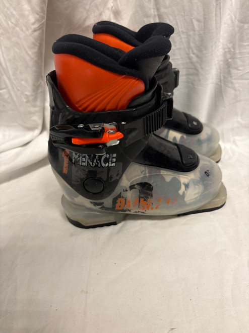 Vist Large View of Product Image Which is Used Dalbello MENACE 1 Boys DH Ski Boot Black 205 MP - J01