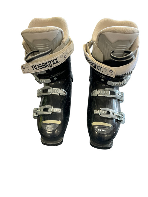 Vist Large View of Product Image Which is Used Rossignol XENA 8 Womens DH Ski Boot Black 255 MP - M07.5 - W08.5