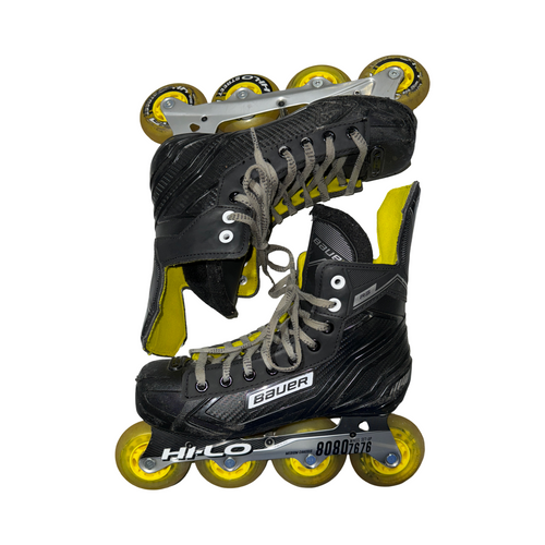 Vist Large View of Product Image Which is Used Bauer RS Senior Roller Quad Skates Black Senior 6