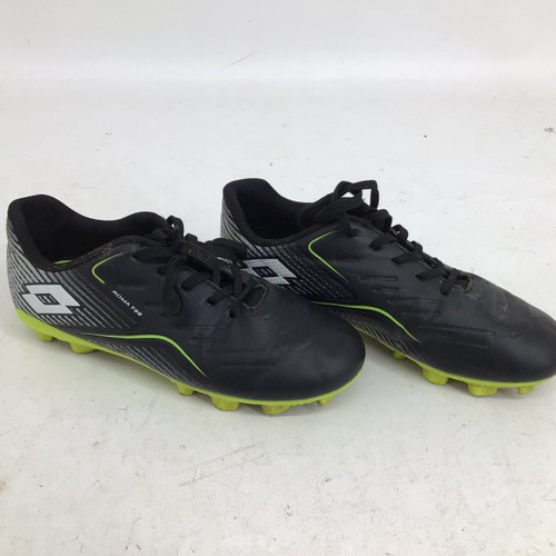 Vist Large View of Product Image Which is Used Lotto JR 1.5 SOCCER CLEATS Soccer Cleats Black Junior 01.5