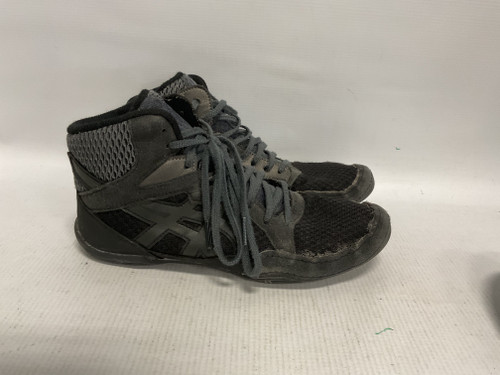 Vist Large View of Product Image Which is Used Asics Wrestling Shoes Black Senior 6