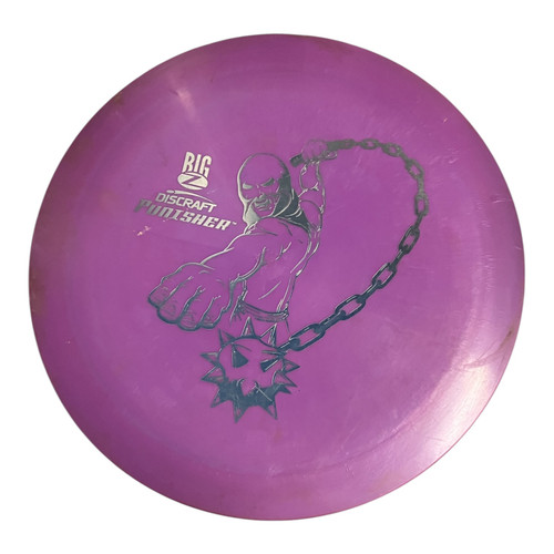 Vist Large View of Product Image Which is Used Discraft BIG Z PUNSIHER Disc Golf Driver Purple