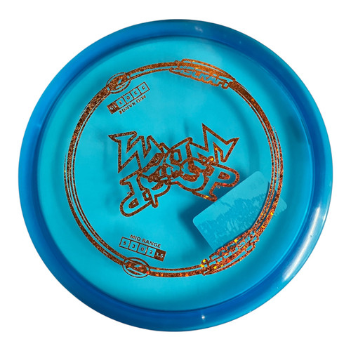 Vist Large View of Product Image Which is Used Discraft WASP Z LINE 175-176G Disc Golf Mid Range Royal Blue