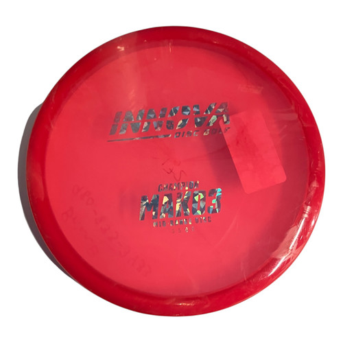 Vist Large View of Product Image Which is Used Innova CHAMPION MAKO3 175G Disc Golf Mid Range Red