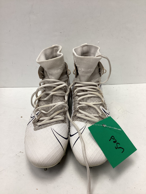 Vist Large View of Product Image Which is Used Nike LAX Cleats Mens White Senior 9.5