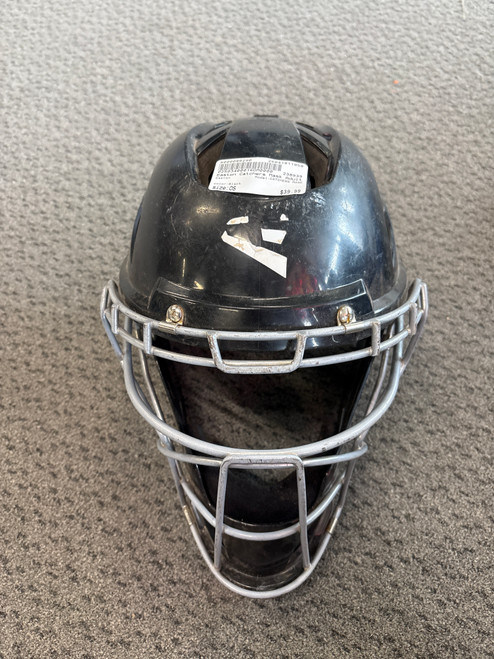 Vist Large View of Product Image Which is Used Easton CATCHERS MASK Catchers Helmet w/Mask Black One Size