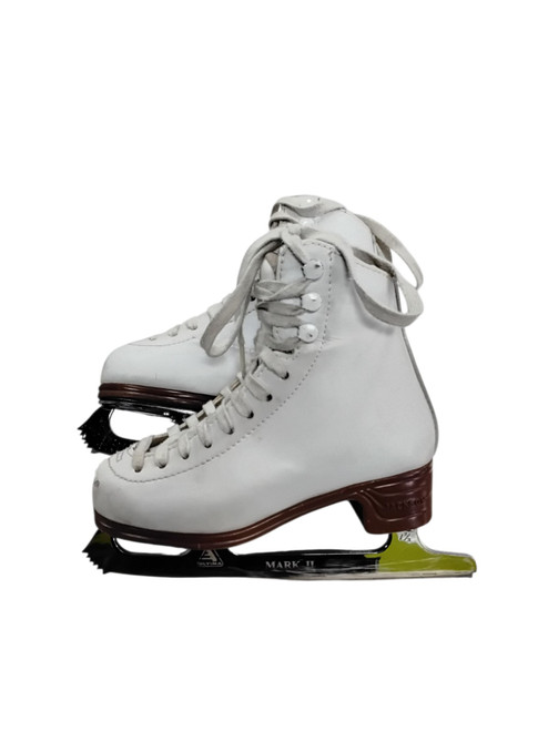 Vist Large View of Product Image Which is Used Jackson MYSTIQUE Girls Figure Skate White Youth 12.5