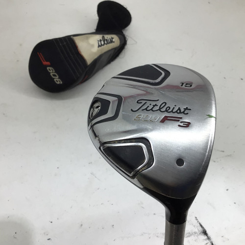 Vist Large View of Product Image Which is Used Titleist 909F3 15 DEG 3 FAIRWAY WOOD S FLEX Mens Fairway Wood RH 3 Wood