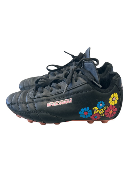 Vist Large View of Product Image Which is Used Vizari Soccer Cleats Black Youth 13.0