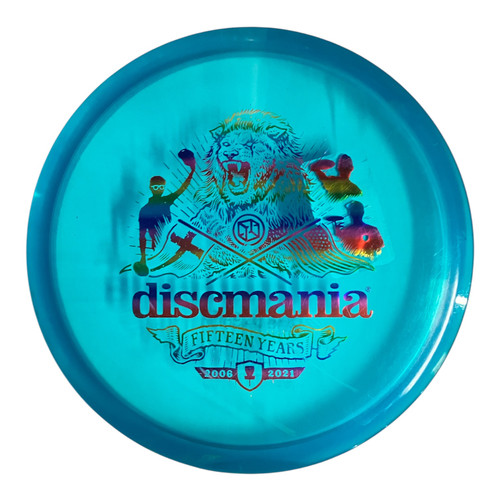 Vist Large View of Product Image Which is Used Discmania MD1 15 YEARS 179G Disc Golf Mid Range Royal Blue