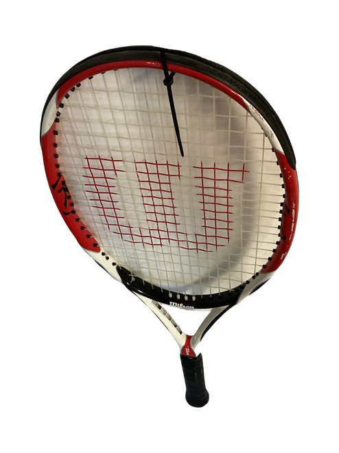 Vist Large View of Product Image Which is Used Wilson K BOLD Adult Tennis Racquet Red Unknown
