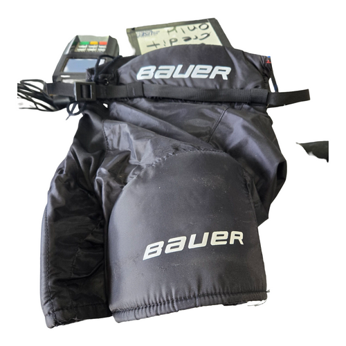 Vist Large View of Product Image Which is Used Bauer LIL SPORT HOCKEY BREEZERS Youth Pant Black LG