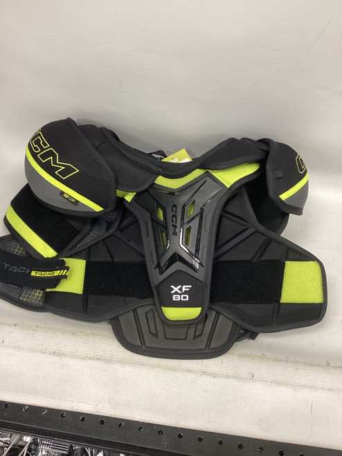 Vist Large View of Product Image Which is Used CCM TACKS XF80 Senior Shoulder Pads SM