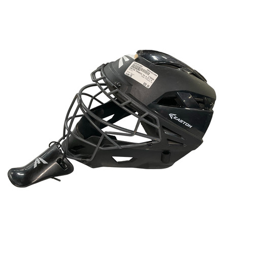 Vist Large View of Product Image Which is Used Easton PROWESS P2 Catchers Helmet w/Mask Black One Size