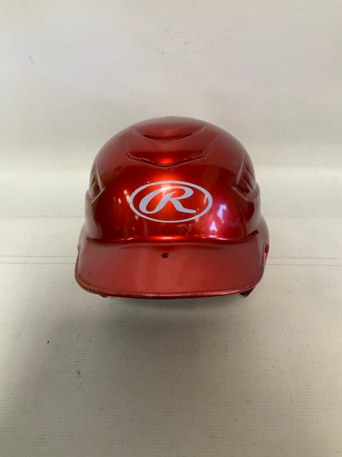 Vist Large View of Product Image Which is Used Rawlings CFBHN-R2 Batting Helmet No Mask Red SM