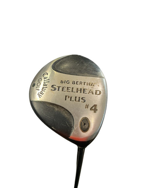 Vist Large View of Product Image Which is Used Callaway BIG BERTHA STEELHEAD PLUS Mens Fairway Wood RH 4 Wood