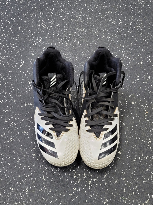 Vist Large View of Product Image Which is Used Adidas Soccer Cleats Black Junior 02.5