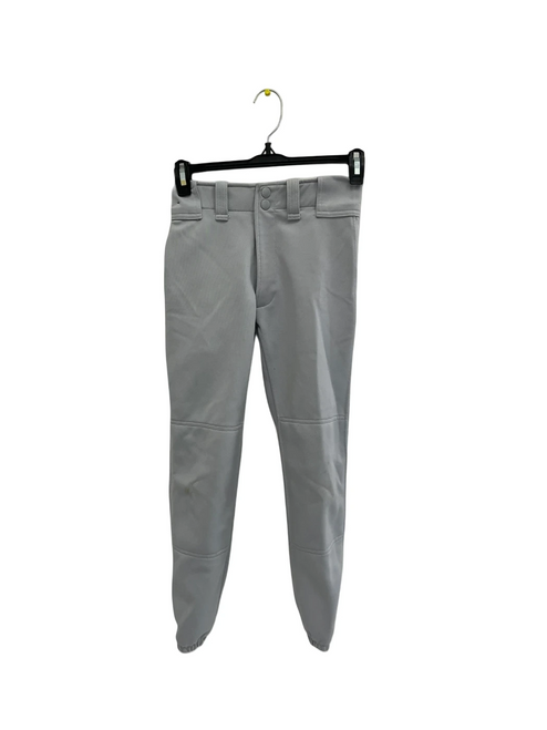 Vist Large View of Product Image Which is Used Mizuno Grey Girls Medium Softball Pants