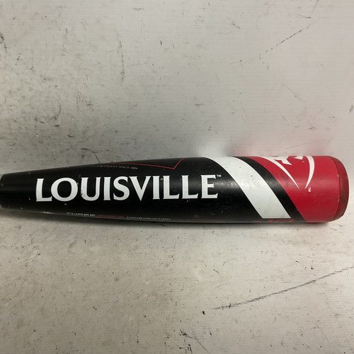 Vist Large View of Product Image Which is Used Louisville Slugger Select SLP915X USSSA 2 3/4 Baseball Bat Black And Red 30"