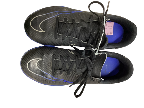 Vist Large View of Product Image Which is Used Nike Soccer Indoor Shoes Black Junior 04.5