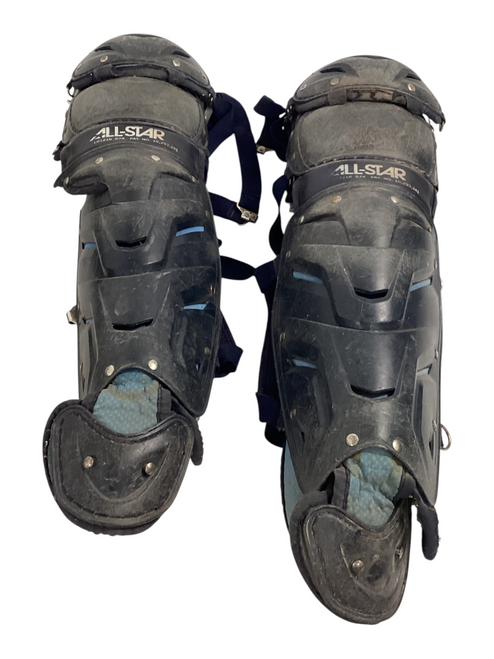 Vist Large View of Product Image Which is Used All-Star KNEE GAURD BB/SB Catchers Knee Savers Royal Blue