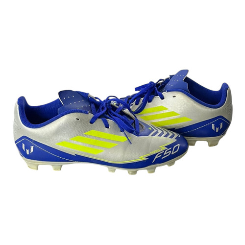 Vist Large View of Product Image Which is Used Adidas Soccer Cleats Navy Blue Senior 6
