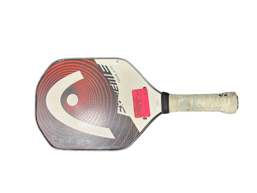 Vist Large View of Product Image Which is Used Head EXTREME TOUR LITE Pickleball Racquet Black And Red