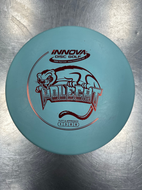 Vist Large View of Product Image Which is Used Innova DX POLECAT Disc Golf Putter None
