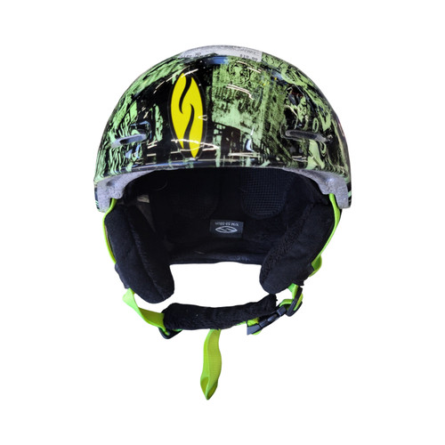 Vist Large View of Product Image Which is Used Smith ZOOM JR SNOW HELMET YTH MED Snowsport Helmet Youth Neon Green MD