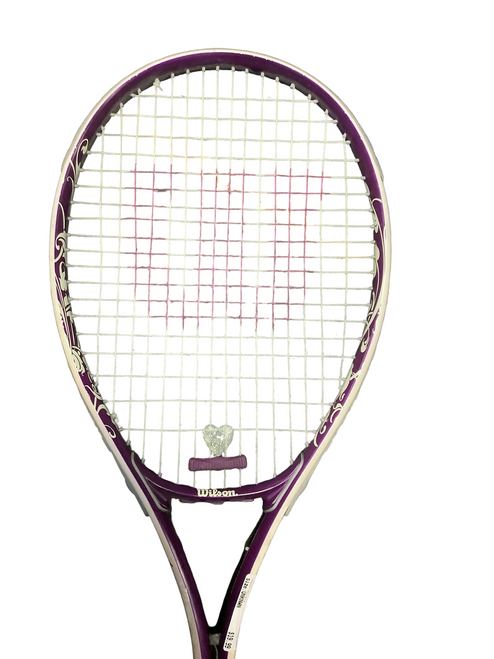 Vist Large View of Product Image Which is Used Wilson HOPE Adult Tennis Racquet Purple Unknown