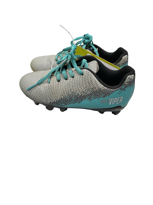 Vist Large View of Product Image Which is Used Dsg Soccer Cleats Grey Youth 11.0