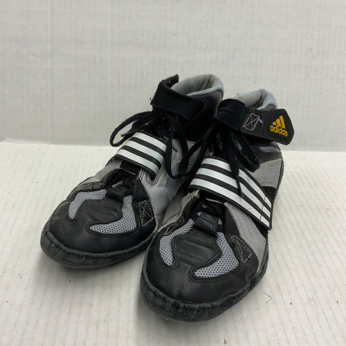 Vist Large View of Product Image Which is Used Adidas Wrestling Shoes Black Senior 9