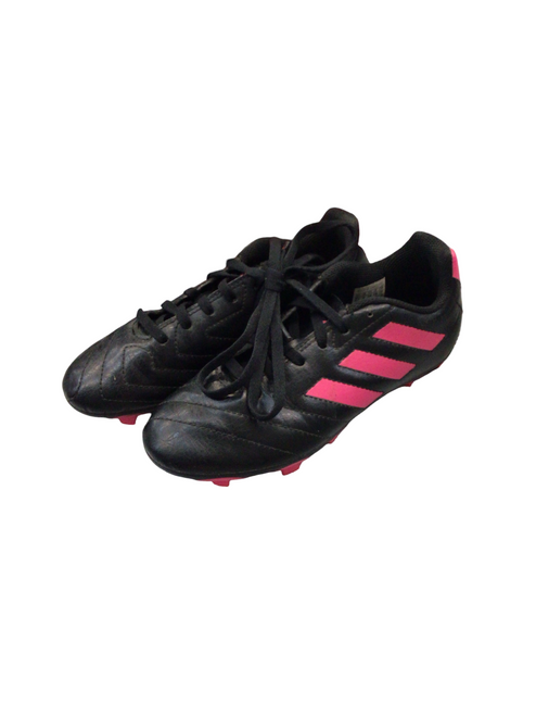 Vist Large View of Product Image Which is Used Adidas Soccer Cleats Black Junior 02.5