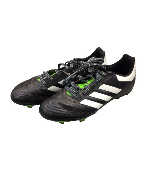 Vist Large View of Product Image Which is Used Adidas Soccer Cleats Black Junior 04.5