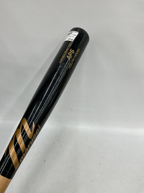 Vist Large View of Product Image Which is Used Marucci AP5-Y BB/SB Wood Bat 30"