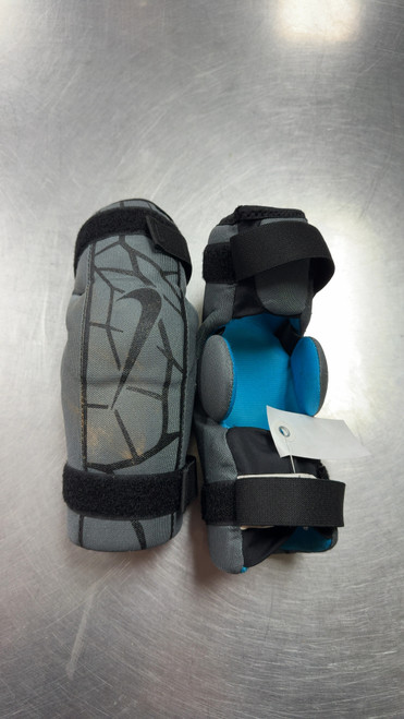 Vist Large View of Product Image Which is Used Nike ELBOW PADS Lacrosse Arm Pads/Guards Grey MD