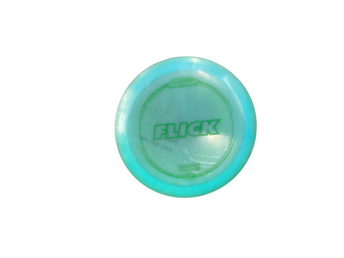 Vist Large View of Product Image Which is Used Discraft FLICK Disc Golf Driver Royal Blue