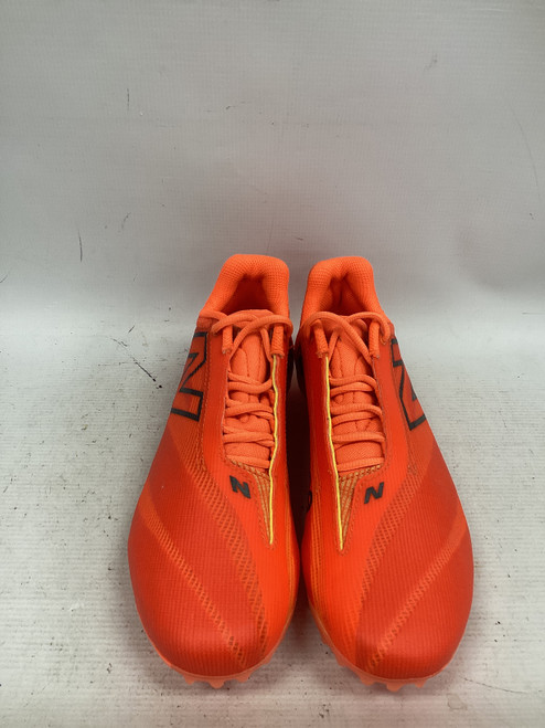 Vist Large View of Product Image Which is Used New Balance Soccer Cleats Orange Senior 10